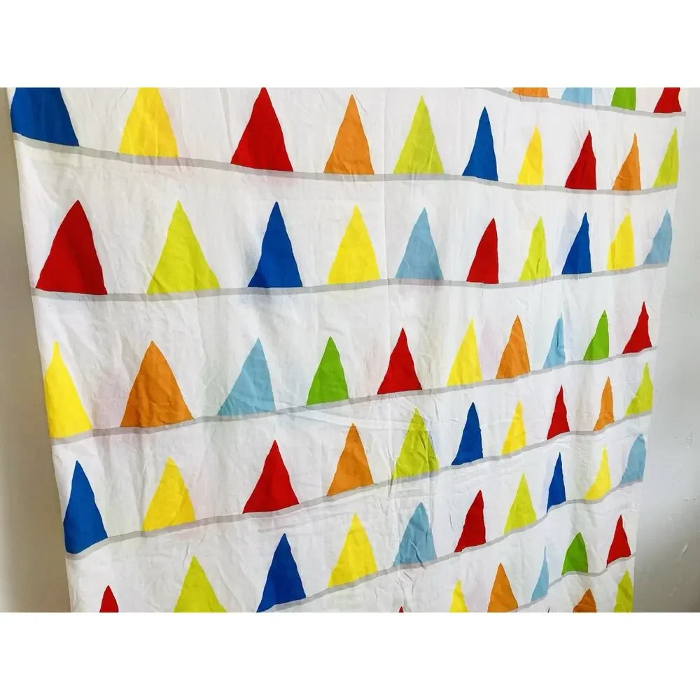 IKEA Vitaminer Vimpel Duvet Cover Colorful Pennant Flags Sheet Bangladesh 1999 S